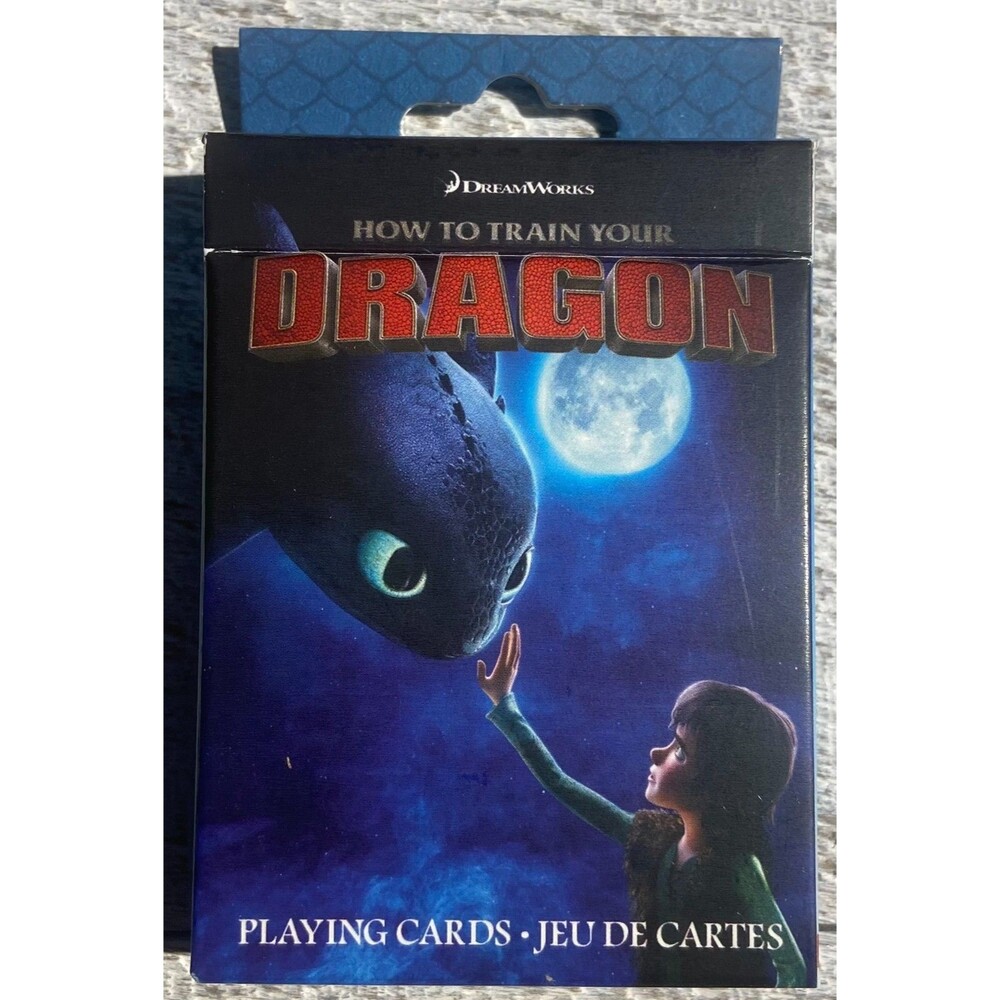 How To Train Your Dragon Playing Cards Complete Deck Aquarius PC020